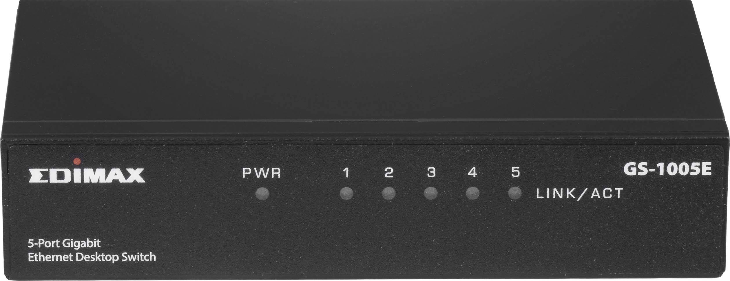 EDIMAX Switch 5x FE GS-1005E Metall Gehäuse - GS-1005E