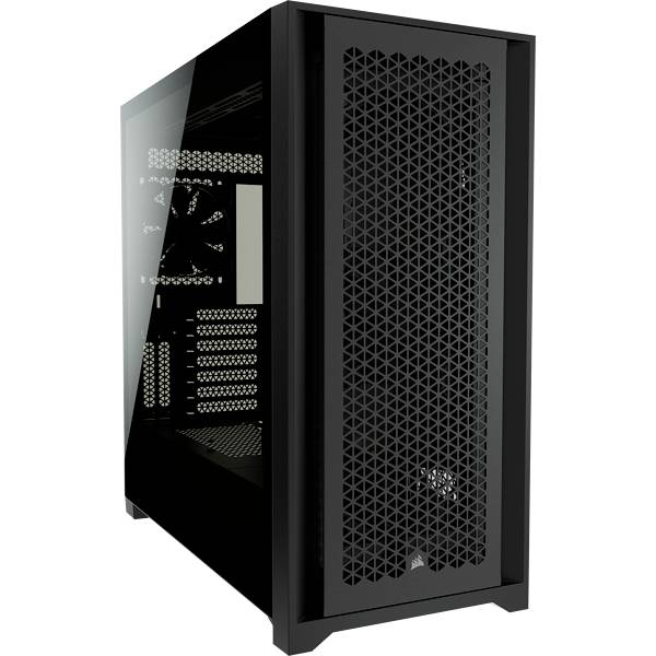 CORSAIR Geh Midi 5000D AIRFLOW TG (Tempered Glass) Black - CC-9011210-WW