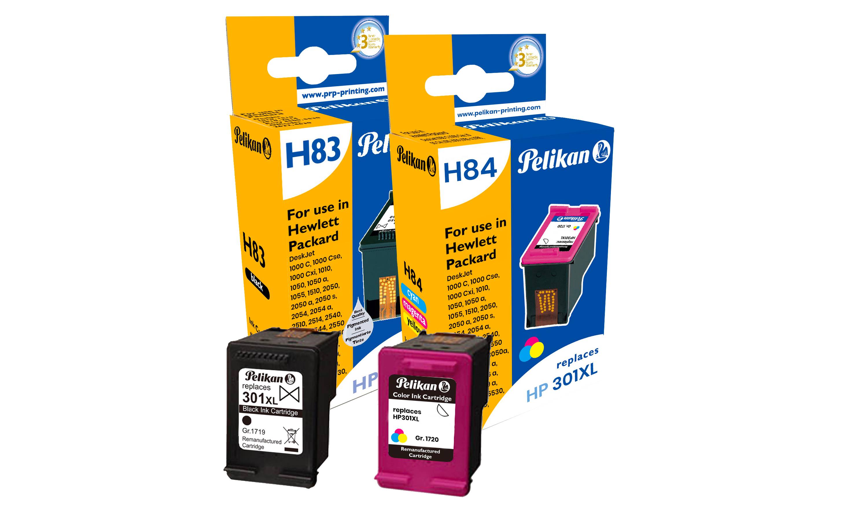 Pelikan Toner HP 301XL Multi-Pack B/C/M/Y