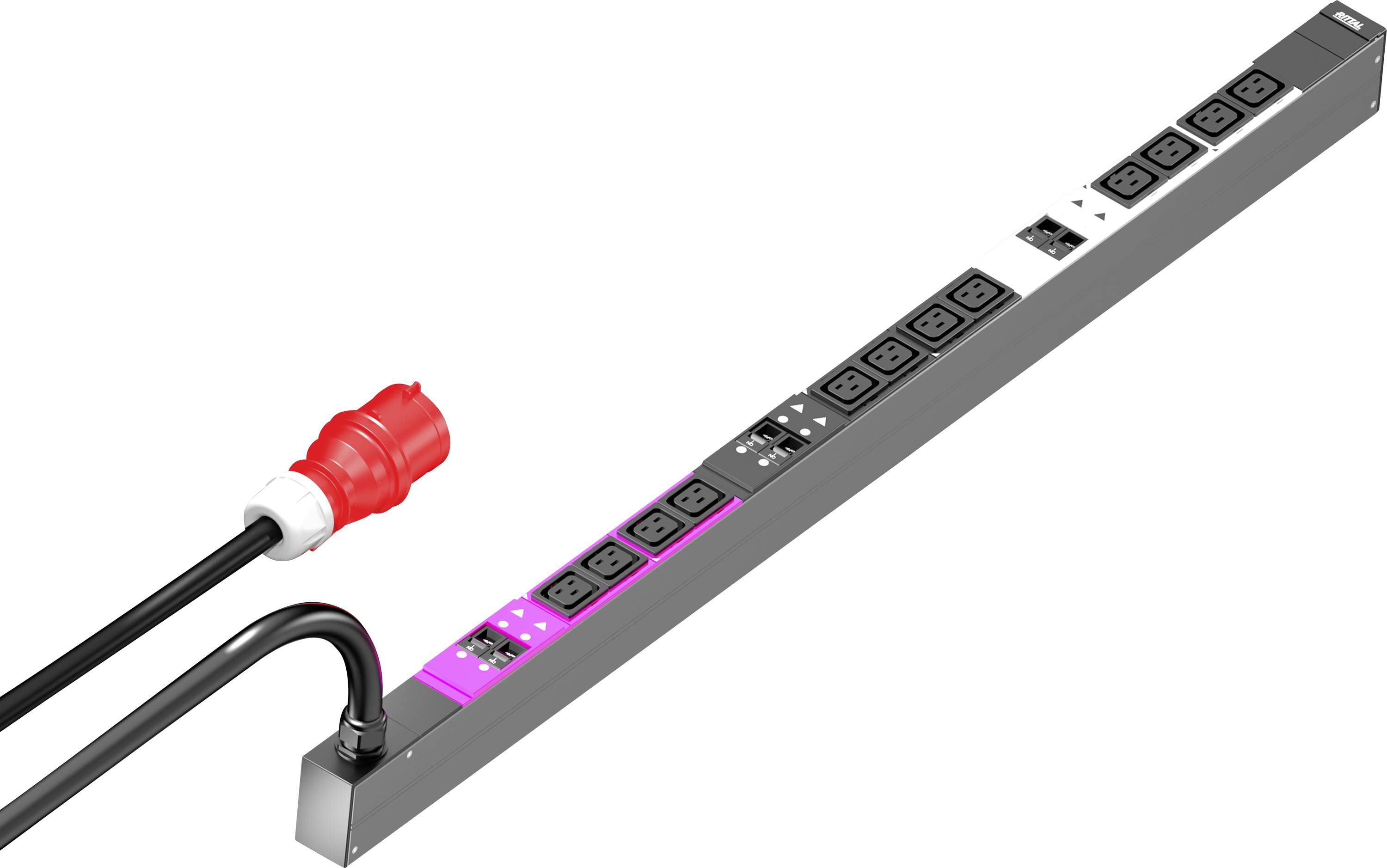 Rittal PDU basic 32A/3P CEE 12xC19