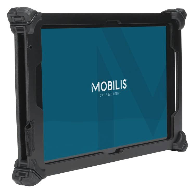 3700992521268 - Mobilis RESIST -Case GalaxTab Acti3 80withrubber bo (Galaxy Tab Active 3 80 (2020)) Tablet Hülle Schwarz