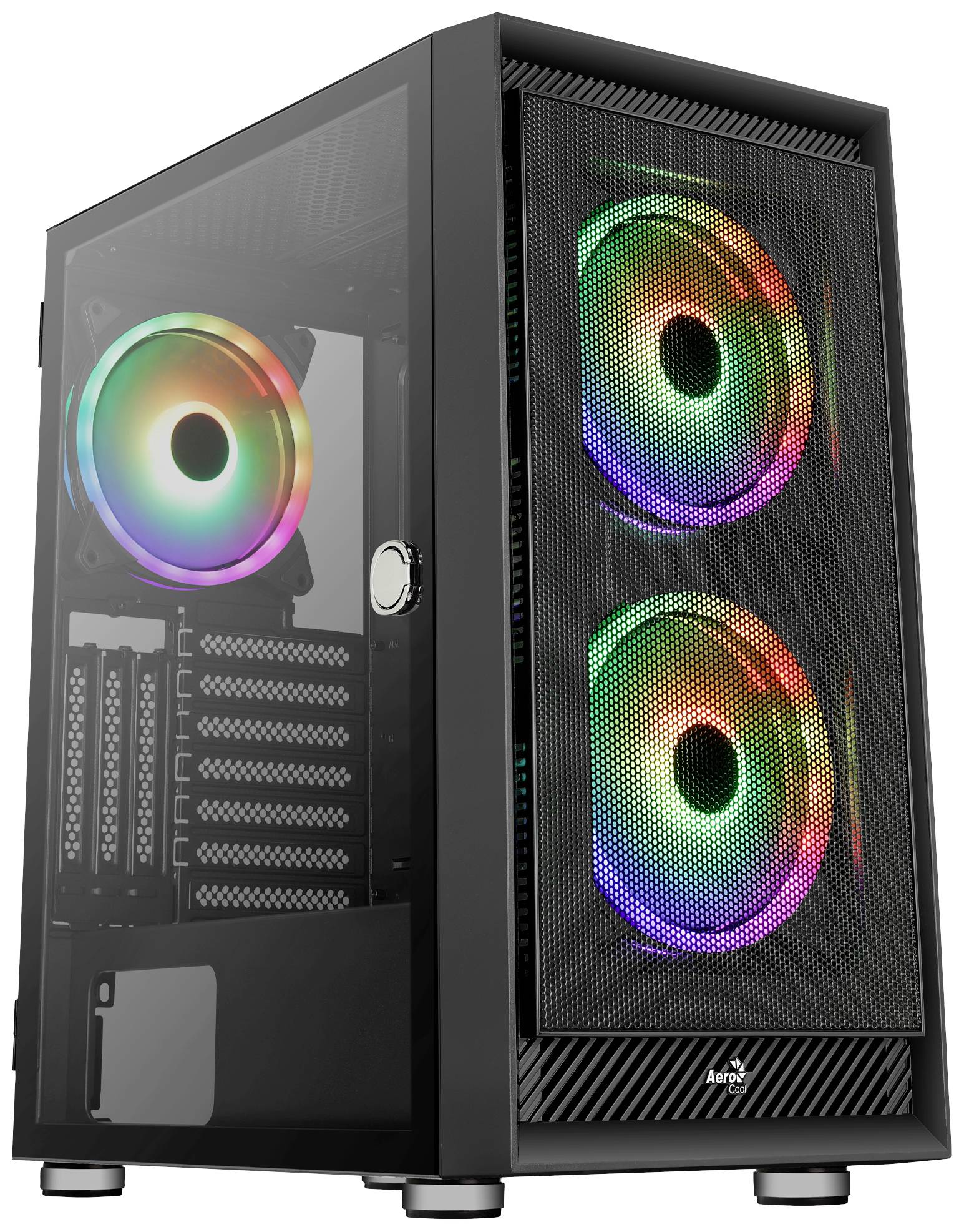 AeroCool Geh Midi Graphite black v3 MicroATX/ATX/MiniITX o.N - ACCM-PB24133.11