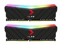 0751492639772 - DDR4 16GB PC 3600 CL18 (2x8GB) PNY XLR8 135V Gaming Epic-x