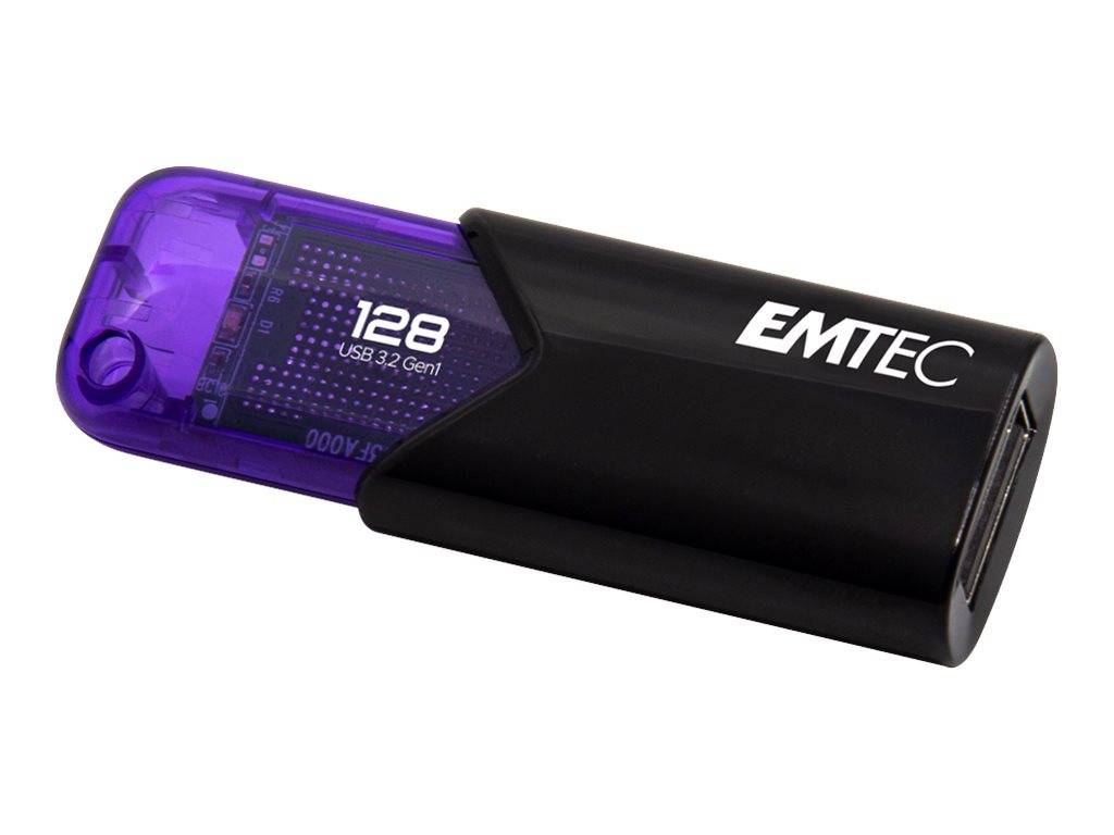 Emtec USB3.2 Click Easy B110 128GB Purple - ECMMD128GB113