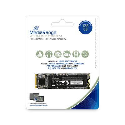 MediaRange Intern.M.2 2280 SATA 6 Gb/s-3D TLC Nand 128GB