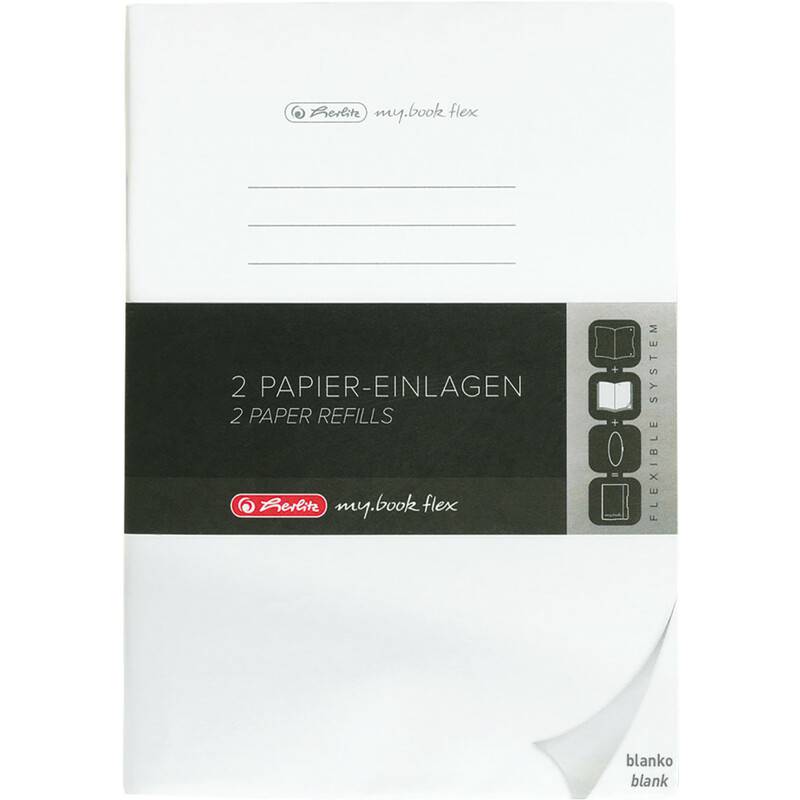 Herlitz Refill my.book flex A5 2x 40Bl. blanko FSC Mix - 50034130