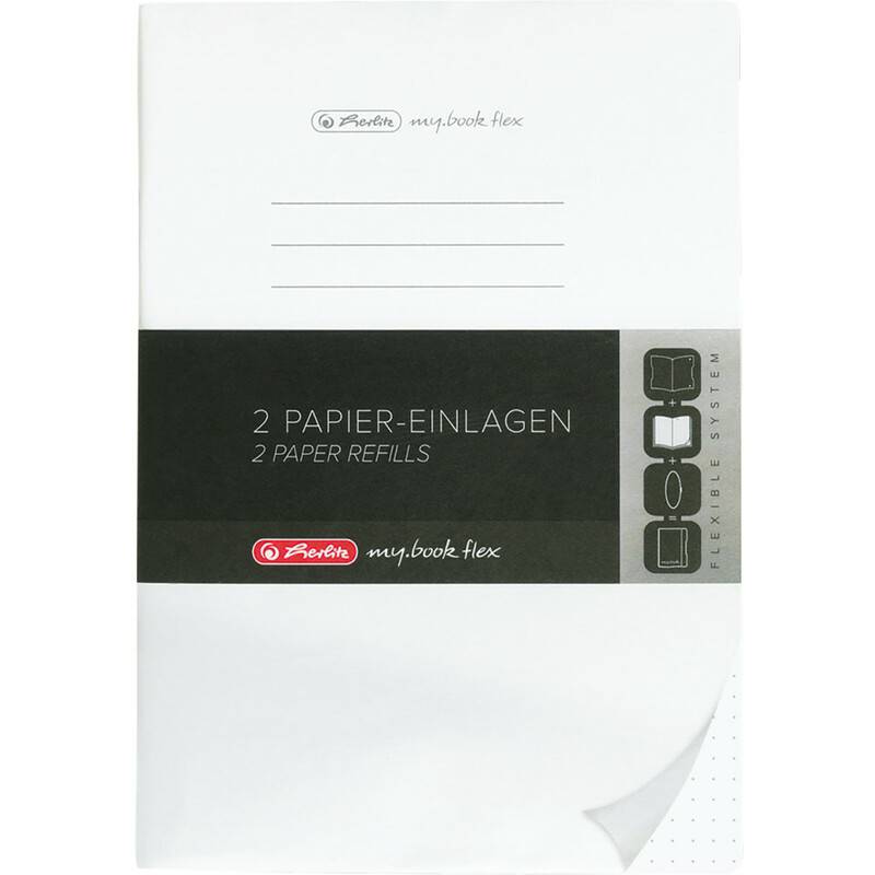 Herlitz Refill my.book flex A5 2x 40Bl. punktiert FSC Mix - 50034147