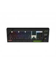 MediaRange Gaming-Tastatur 104-Tasten 14 Farbmodi - MRGS101