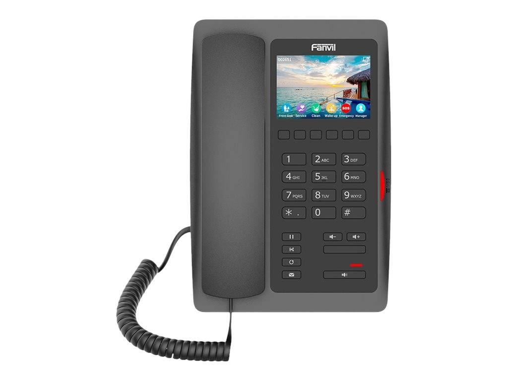 Fanvil Telefon H5W schwarz - H5W-BLACK