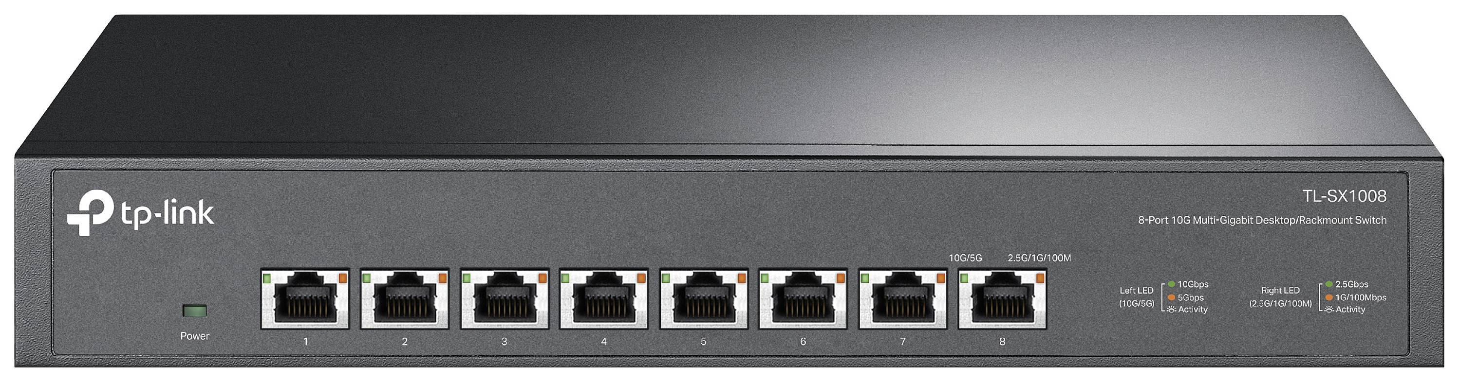 TP-Link Switch 8x 10G Multi-Gigabit TL-SX1008 - TL-SX1008