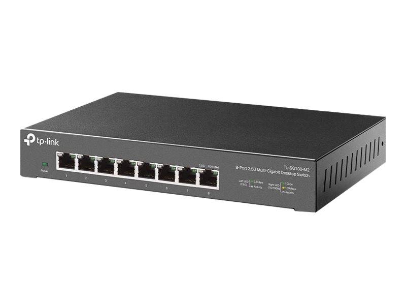 TP-Link Switch 8x 2.5G Multi-Gigabit TL-SX108-M2 - TL-SG108-M2