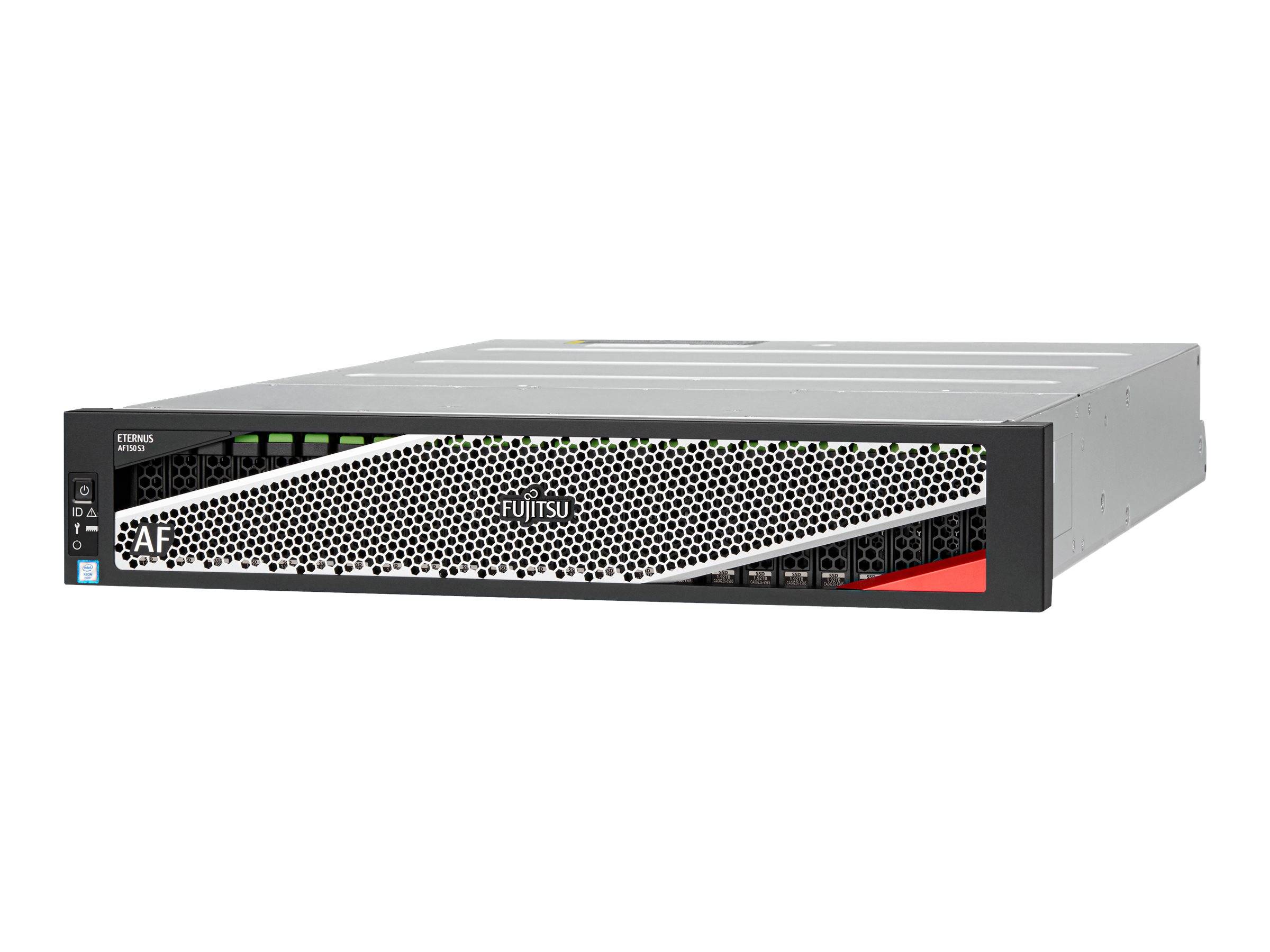 4063872013376 - ETERNUS AF 150 S3 - Solid State Drive Array - 384 TB - 24 Schächte (SAS-3) - SSD 192 TB x 2 - 16Gb Fibre Channel (extern)