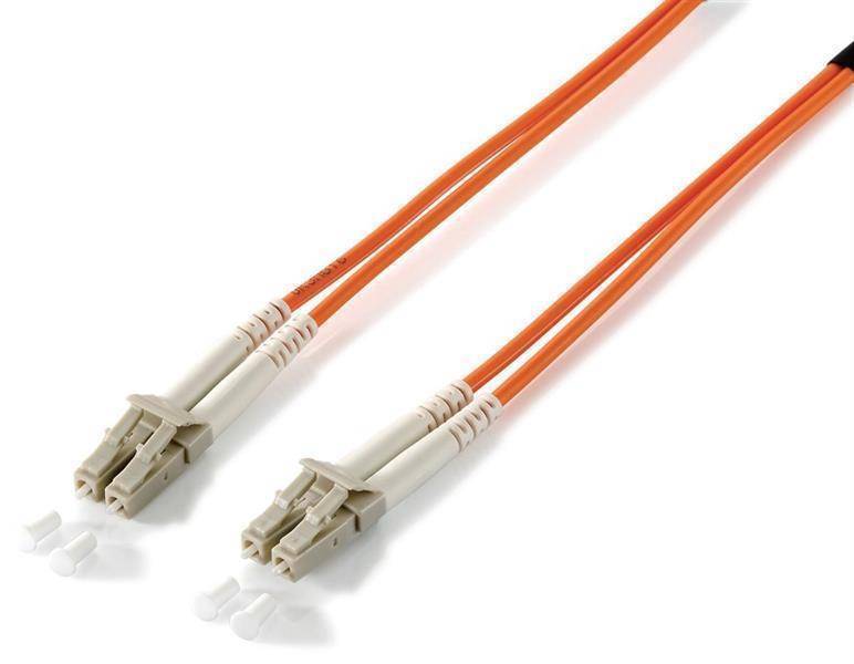 Equip LWL Patchkabel LC->LC 1.00m Multimode Duplex OM2 or Polybeutel - 254421