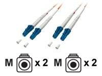 Equip LWL Patchkabel LC->LC 10.00m Multimode Duplex OM2 or Polybeutel - 254426