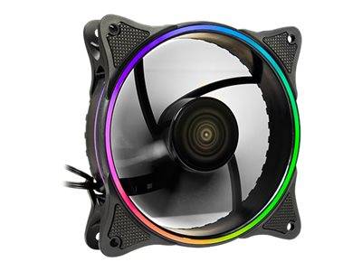 4260455646826 - Zusatzlüfter Fan 120mm RGB für X-908 u - Gehäuselüfter - 120 mm - Schwarz -