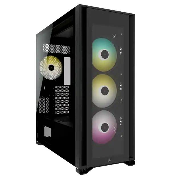 CORSAIR Geh iCUE 7000X RGB (Tempered Glass) Black - CC-9011226-WW