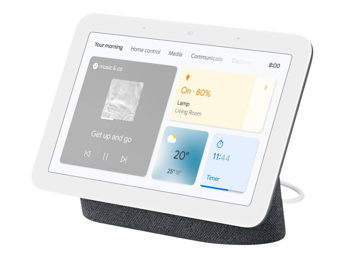 Google Nest Hub 2 Charcoal 7 Display EU Ware Android - GA01892-FR