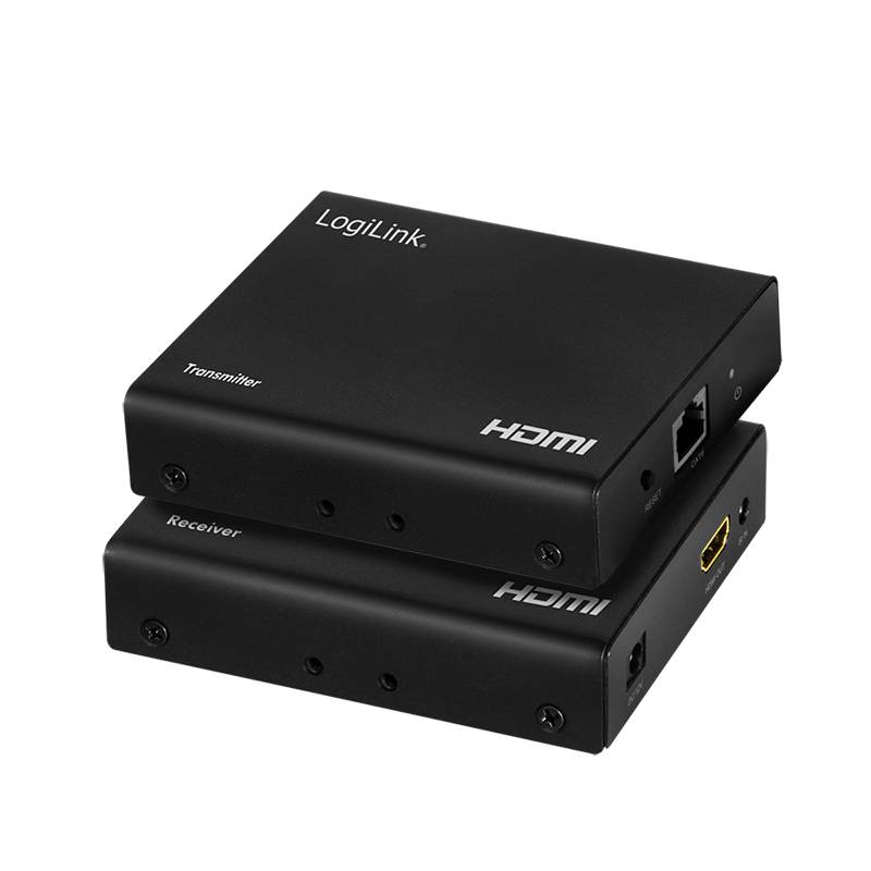 4052792050769 - LogiLink HDMI extender splitter set over IP 70 m 1x2-Port4K 60 HzHDRIRPOC