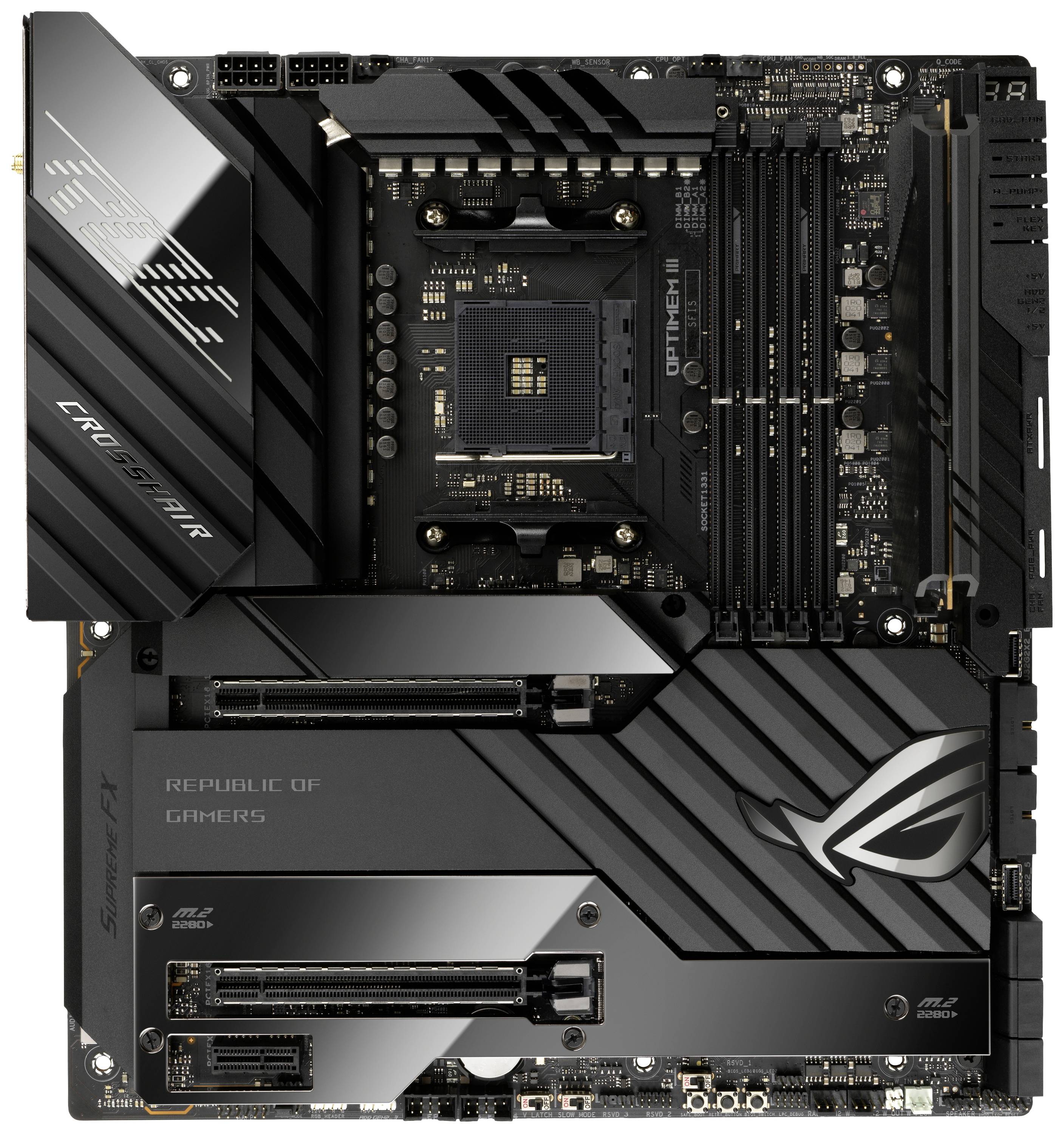 MB ASUS ROG CROSSHAIR VIII EXTREME (AMD,AM4,DDR4,ATX) - 90MB1860-M0EAY0