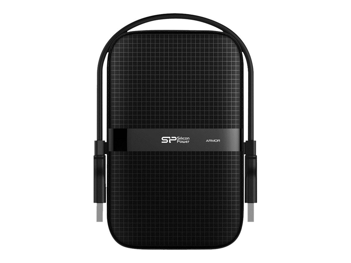 Silicon Power 6.3cm (2.5) 1TB USB 3.0 A60Anti-shock/black - SP010TBPHDA60S3A