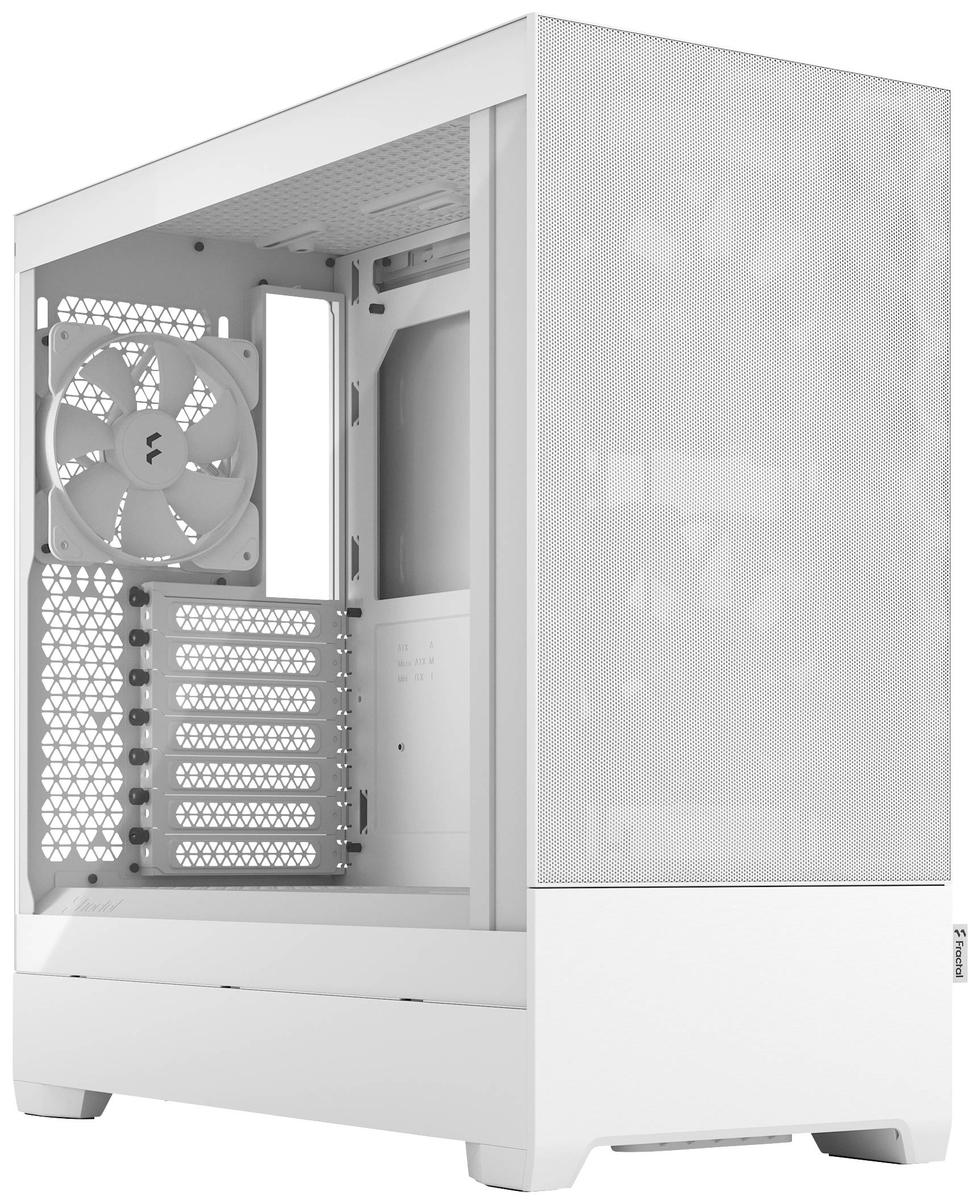 FRACTAL DESIGN Geh Pop Air White TG Clear Tint - FD-C-POA1A-03