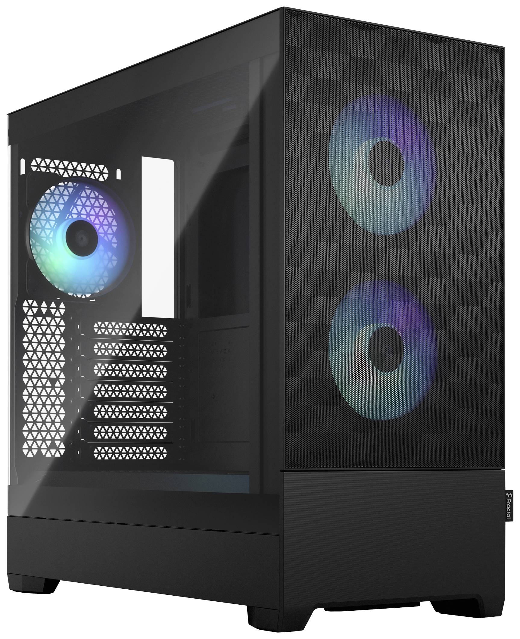 FRACTAL DESIGN Geh Pop Air RGB Black TG Clear Tint - FD-C-POR1A-06