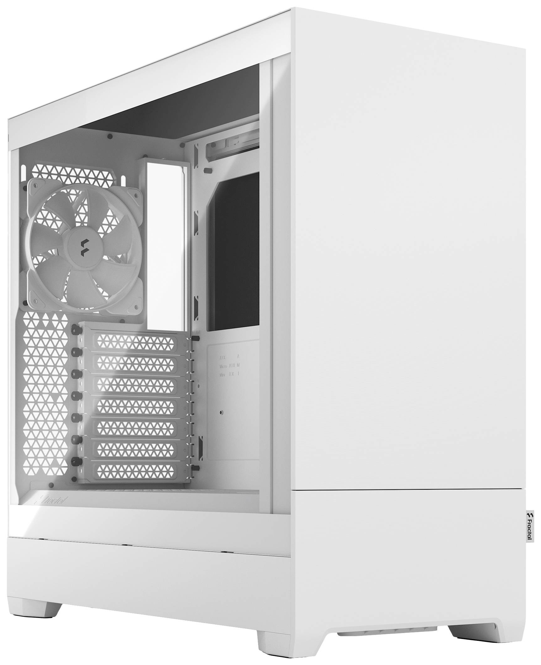 FRACTAL DESIGN Geh Pop Silent White TG Clear Tint - FD-C-POS1A-04