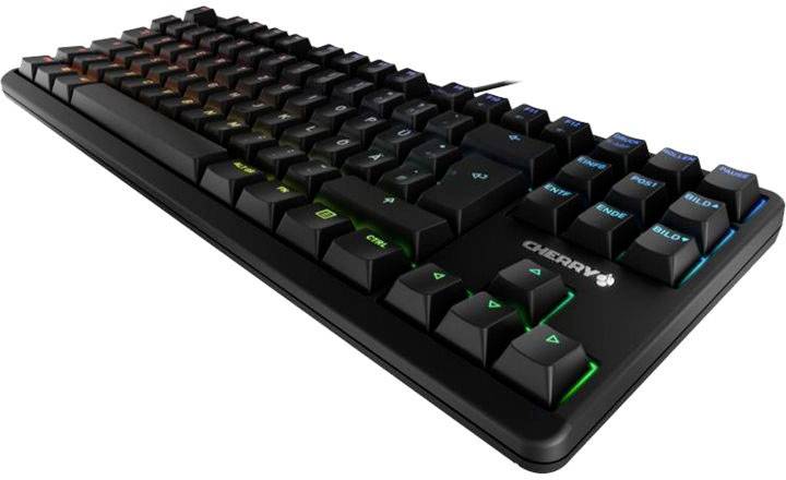 CHERRY TAS G80-3000N RGB TKL Corded GB-Layout sw MX R,  (BILD1)