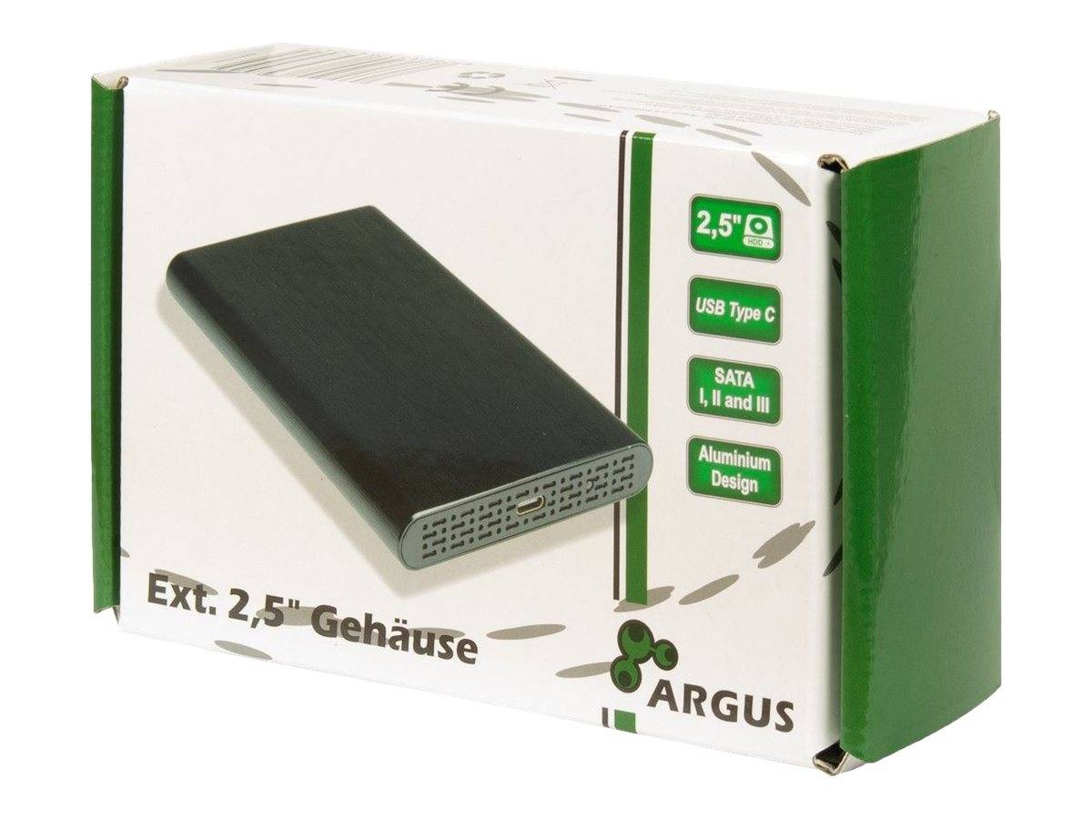 Inter-Tech HDD Gehäuse 2,5 Argus GD-25010 mit USB 3.1 Gen2 retail - 88884122