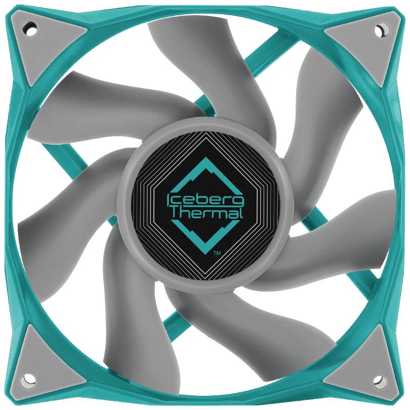 ICEBERG THERMAL IceGALE Xtra - 120mm Teal - ICEGALE12D-A0A