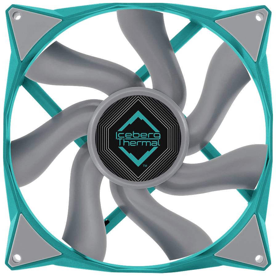 ICEBERG THERMAL IceGALE Xtra - 140mm Teal - ICEGALE14D-A0A