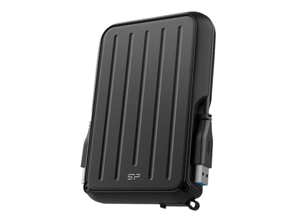 Silicon Power 6.3cm (2.5) 4TB USB3.2 A66 Shockproof Black - SP040TBPHD66LS3K