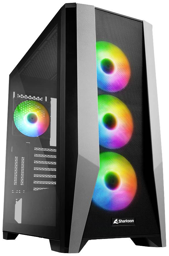 Sharkoon Gehäuse TG7M RGB ATX 1xGlas schwarz - 4044951035069