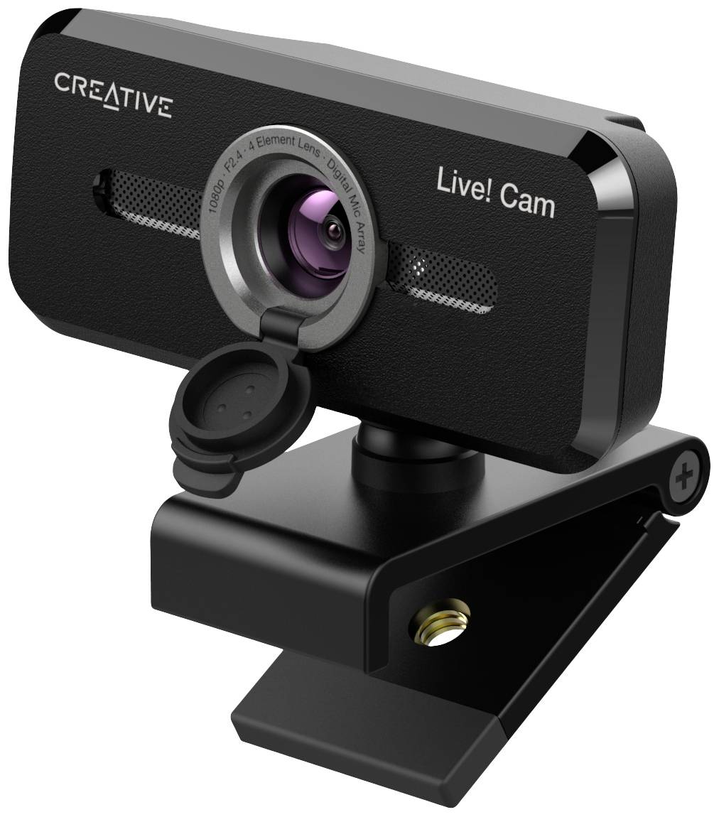 Creative Webcam Live Cam Sync V2 FHD, Mikrofon&Abdeckung - 73VF088000000