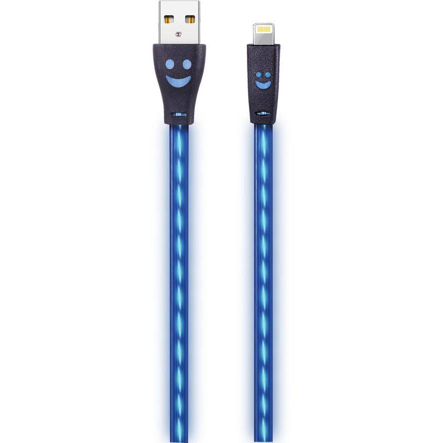 2GO USB Lade-/Datenkabel lightn. m.bl. LED-Beleuchtung 1m - 795536