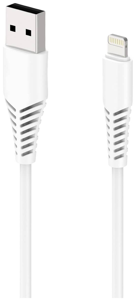 2GO USB Lade-/Datenkabel Apple Lightning   1m weiß