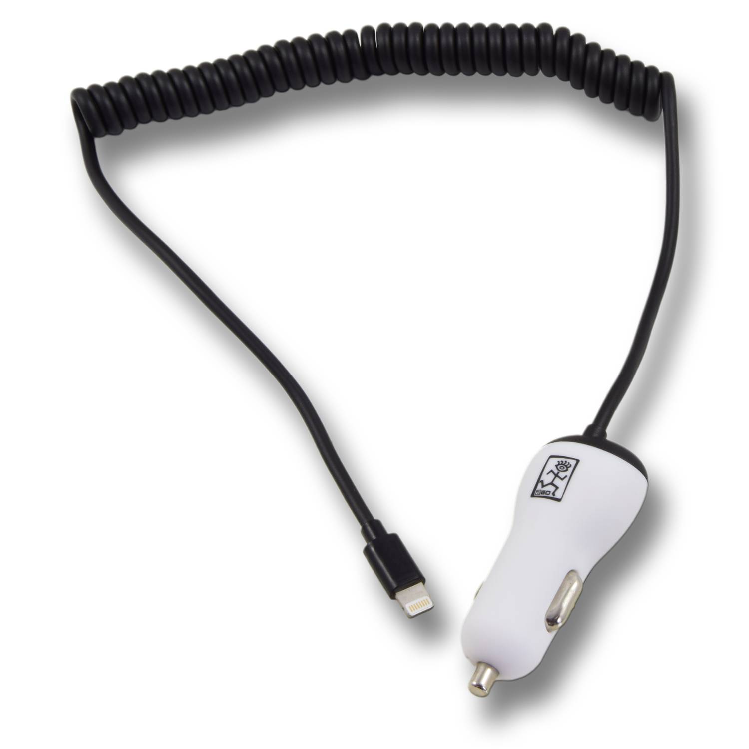 4010425956314 - KFZ-Ladegerät 2400mA Lightning + 1x USB MFI zertifiziert