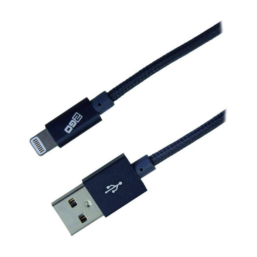 2GO USB Lade-/Datenkabel Lightning MFI-zert. 2m anthrazit