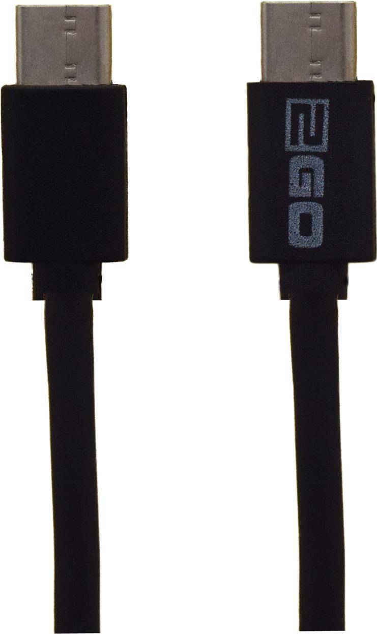 4010425958493 - USB Lade- Datenkabel 2x USB-C 31   1m schwarz