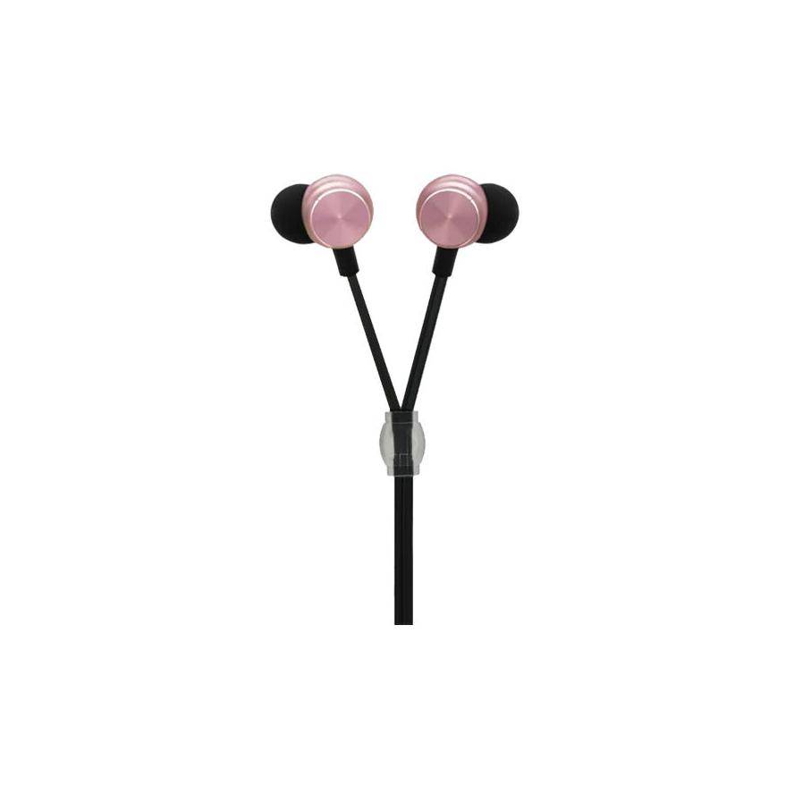 2GO In-Ear Stereo-Headset Luxury Zipper-Style rosé - 794477