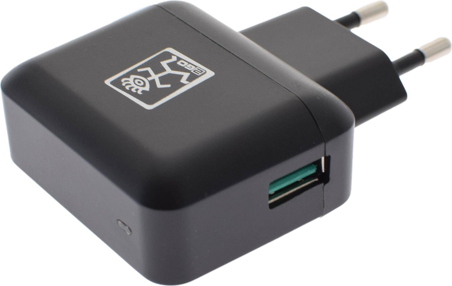 2GO Ladegerät 18W Quick-Charge 3.0 1x USB-A schwarz - 795839