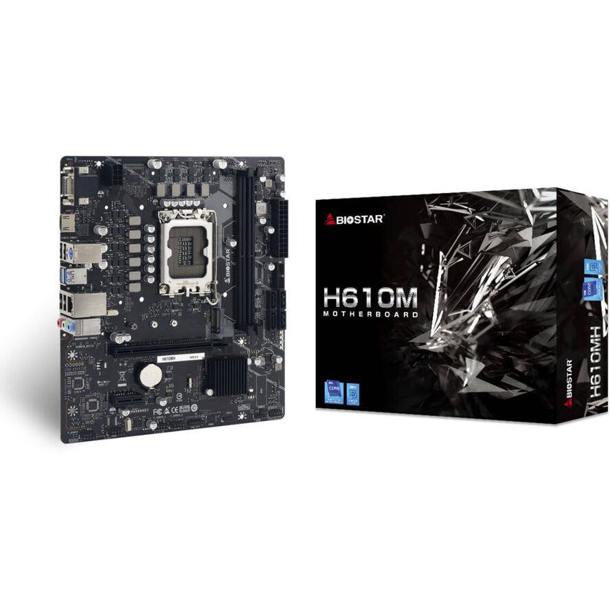 Biostar H610MH (H610,S1700,mATX,DDR4) - H610MH