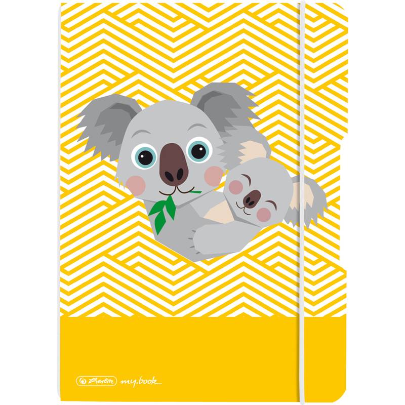 Herlitz Notizheft flex A5 40 Bl. Punkt. Cute Animals Koala - 50039814