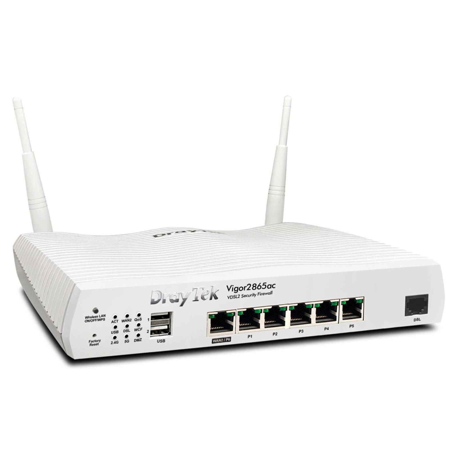 DrayTek Vigor 2865ax-B WLAN-AX ModemR. ADSL2+/VDSL2 retail - V2865AX-B-DE-AT-CH