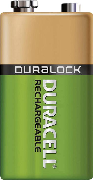 Duracell Akku Rechargeable Block - 9V 170mAh 1St. - 056008