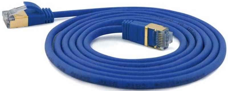 4250367771402 - wantecWire Patchkabel CAT7 extradünn SSTP blau 25m