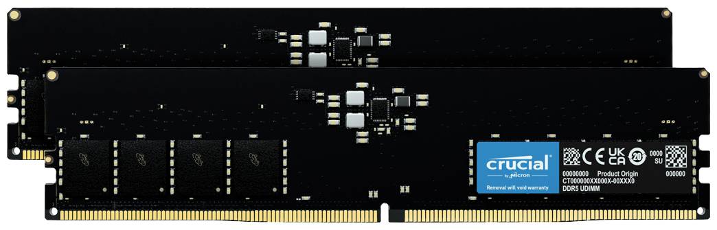 0649528905659 - CT2K16G48C40U5 PC-Arbeitsspeicher Kit DDR5 32 GB 2 x 16 GB 4800 MHz 288pin DIMM CL40 CT2K16G48C40U5