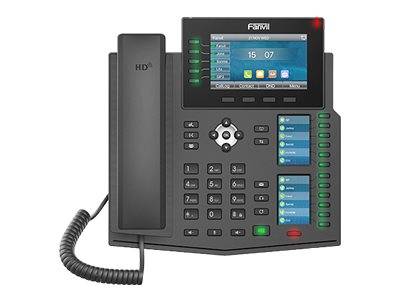 Fanvil X6U, Telefone, Fanvil IP Telefon X6U schwarz X6U (BILD1)