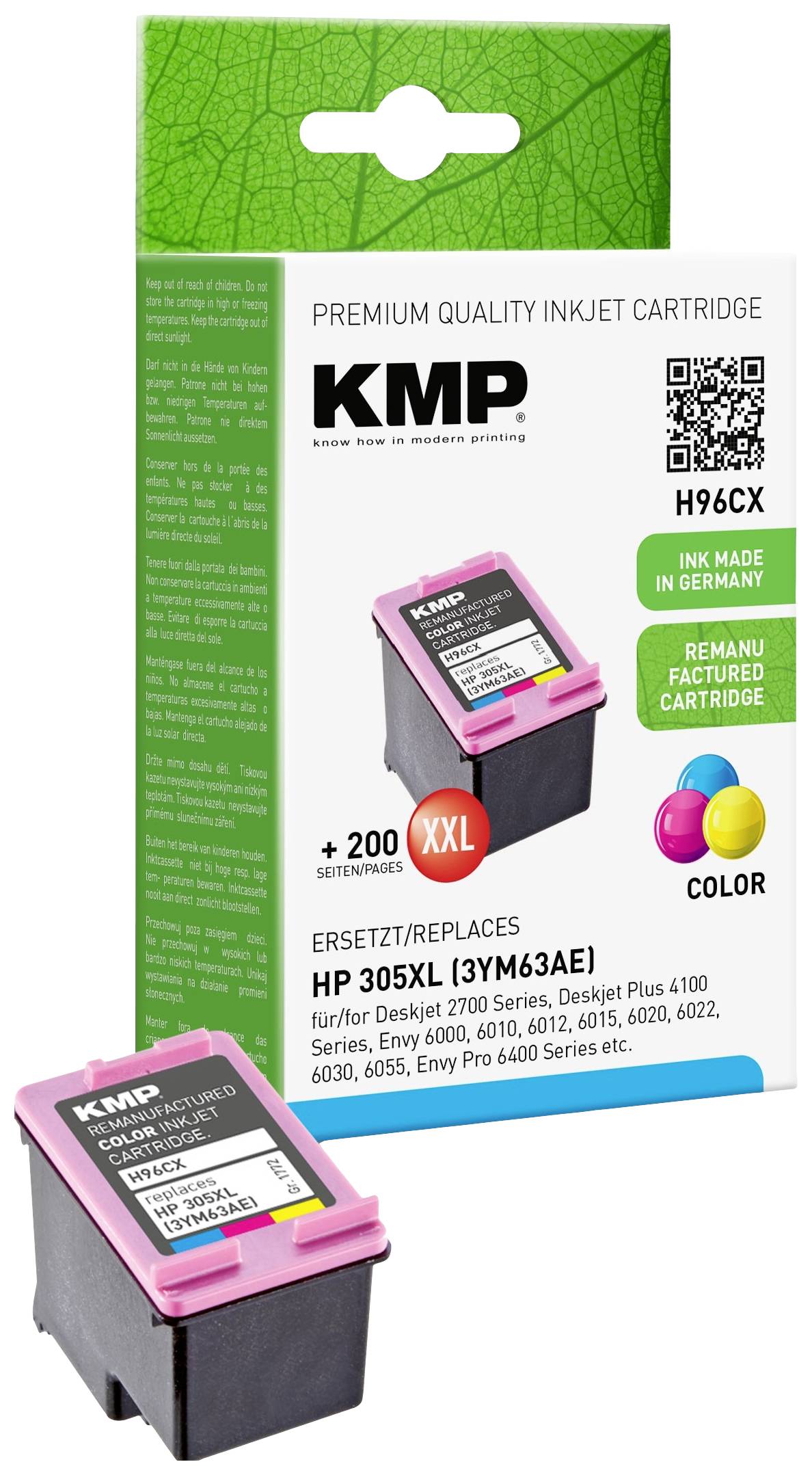 KMP Printtechnik AG 1772,4030, Patronen HP, KMP Patrone  (BILD1)