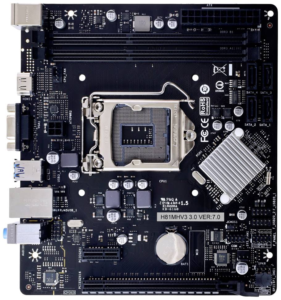 Biostar H81MHV3 V3.0                 (H81,S1150,mATX,DDR3)